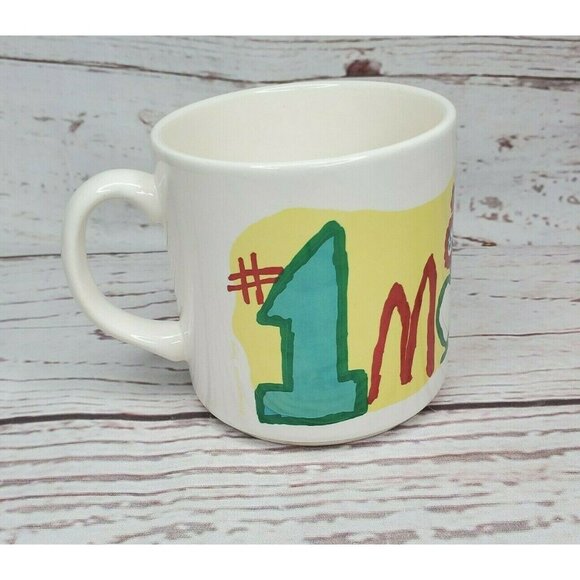 Rare #1 Mom Made in Brazil Mug by Suzanne Morrison – Unique Collectible Gift - Picture 8 of 12